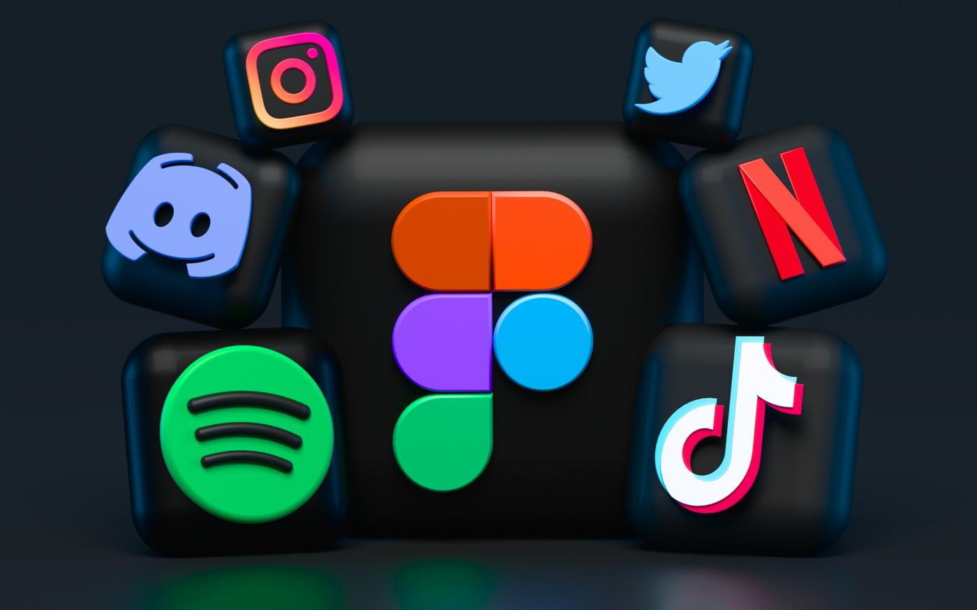 blue red and green letters illustration by Alexander Shatov courtesy of Unsplash.